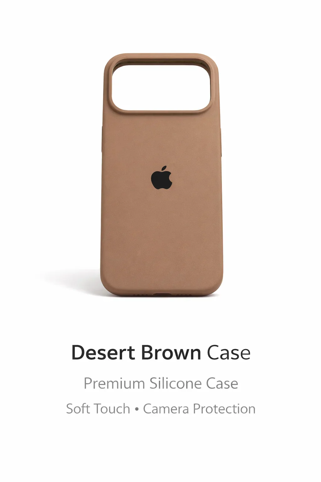 Desert Golden Silicone iPhone Case – Premium Soft Touch Protective Cover | Neas Original - Image 2