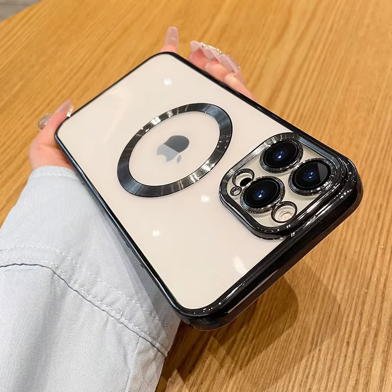 iPhone_Logo‑Cut Electroplated Shockproof Case - Image 7