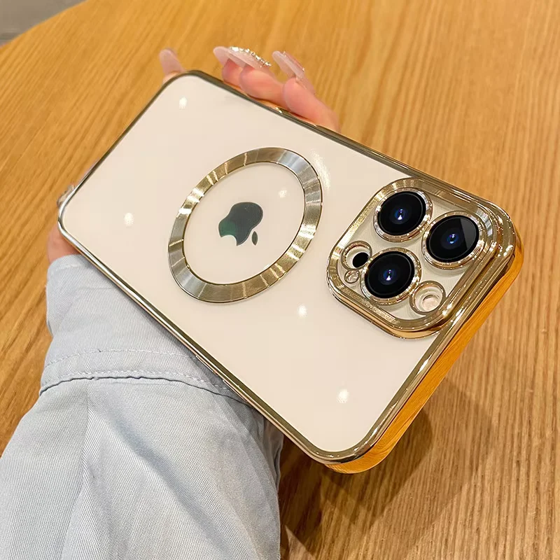 iPhone_Logo‑Cut Electroplated Shockproof Case - Image 9