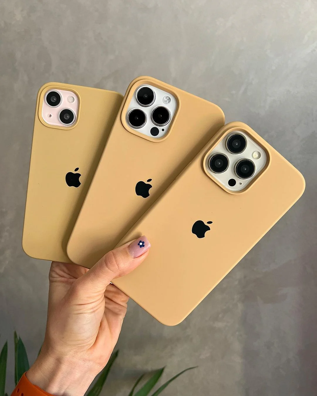 Golden iPhone Silicone Case – Premium Soft Touch Cover | Neas Original™ - Image 2
