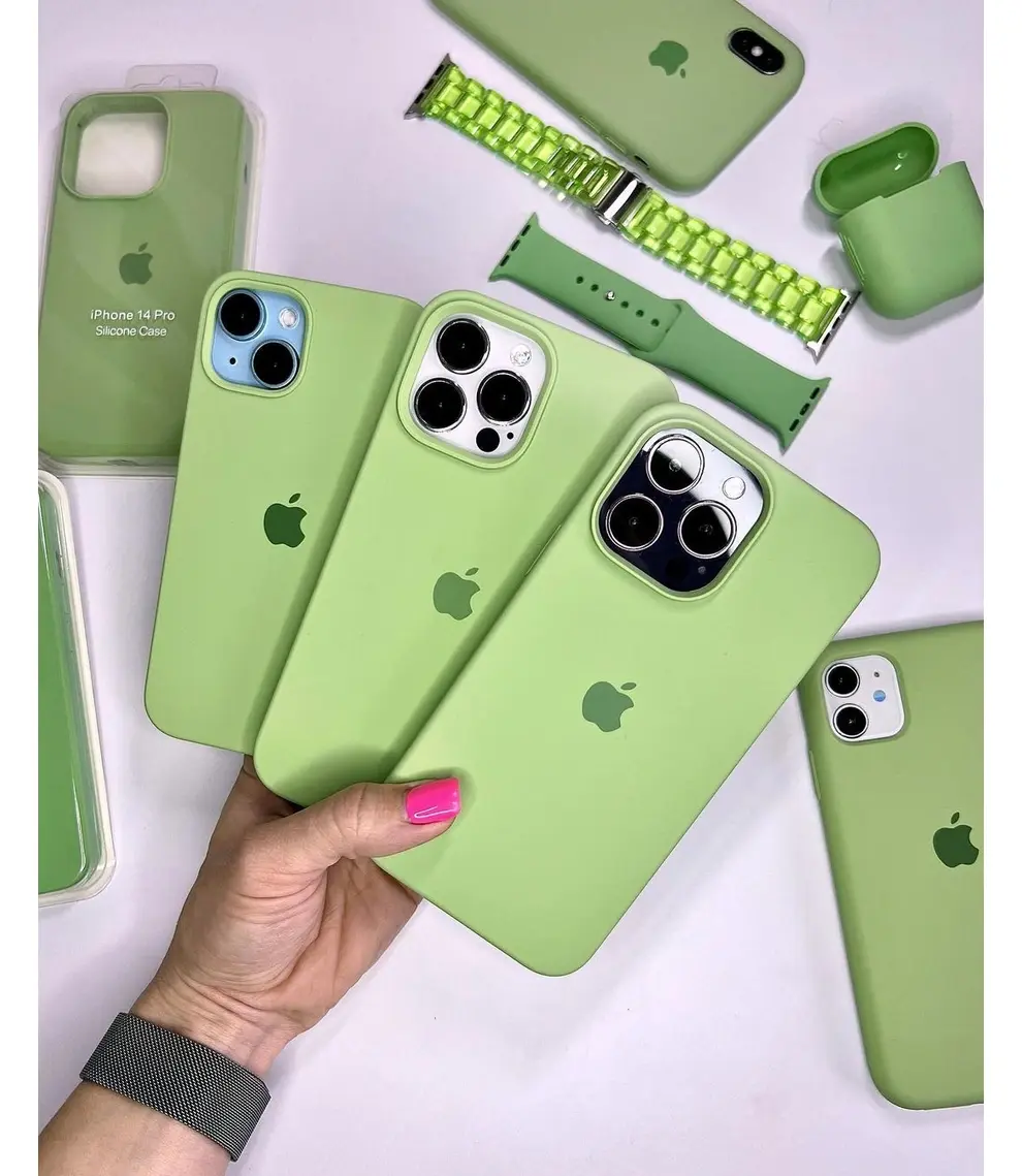 Mint Green iPhone Silicone Case | Slim Soft Cover – Neas Original™