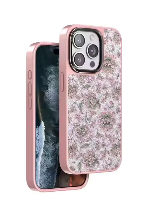 Porcelain Pattern Microfiber Phone Case-PULOKA - Image 5