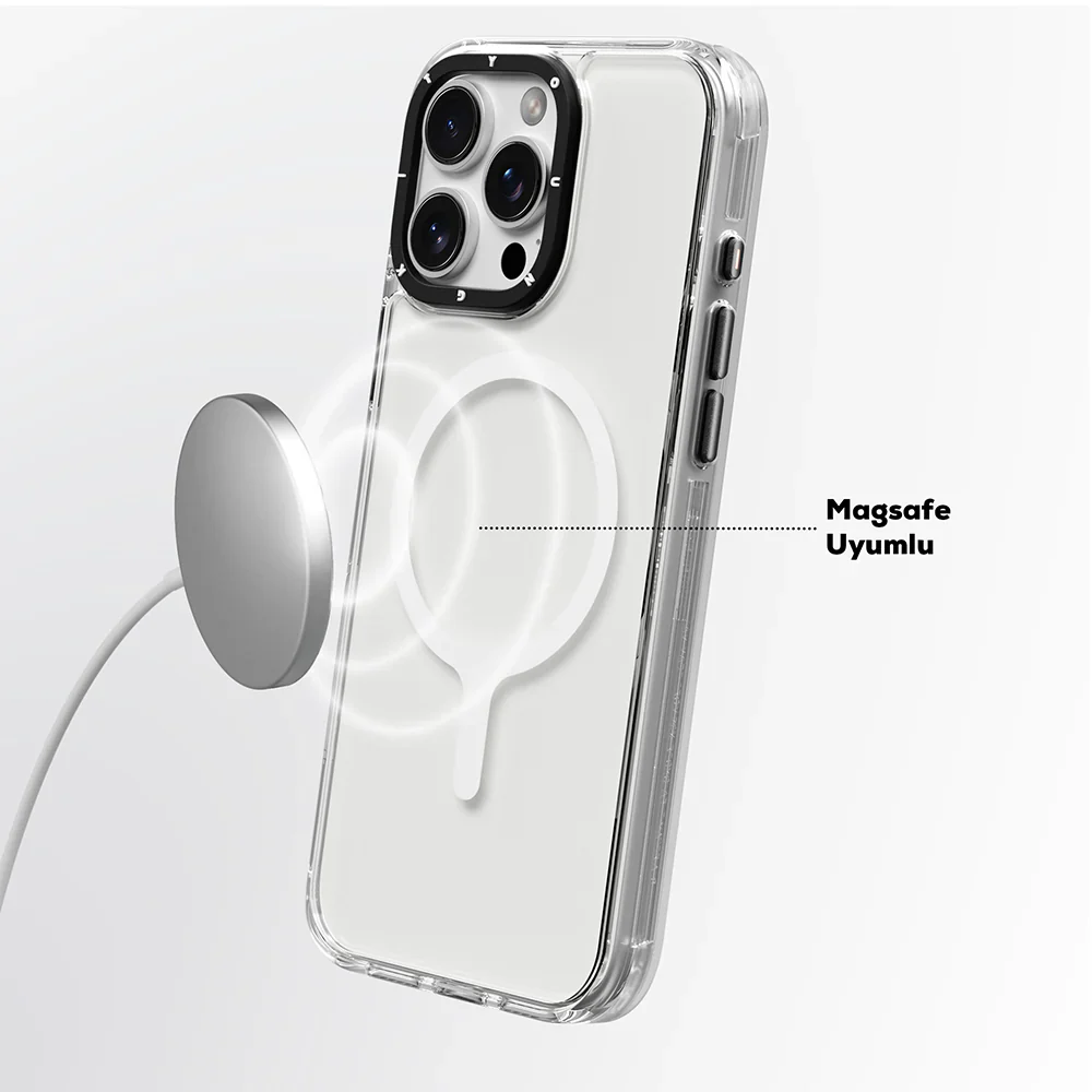 YoungKit iPhone 16 Pro & Pro Max MagSafe Case – Anti-Yellow Clear - Image 3