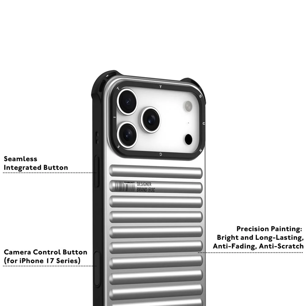 Youngkit Travel Series MagSafe Case for iPhone 17 Pro Max – Premium Shockproof Designer Cover - Image 6
